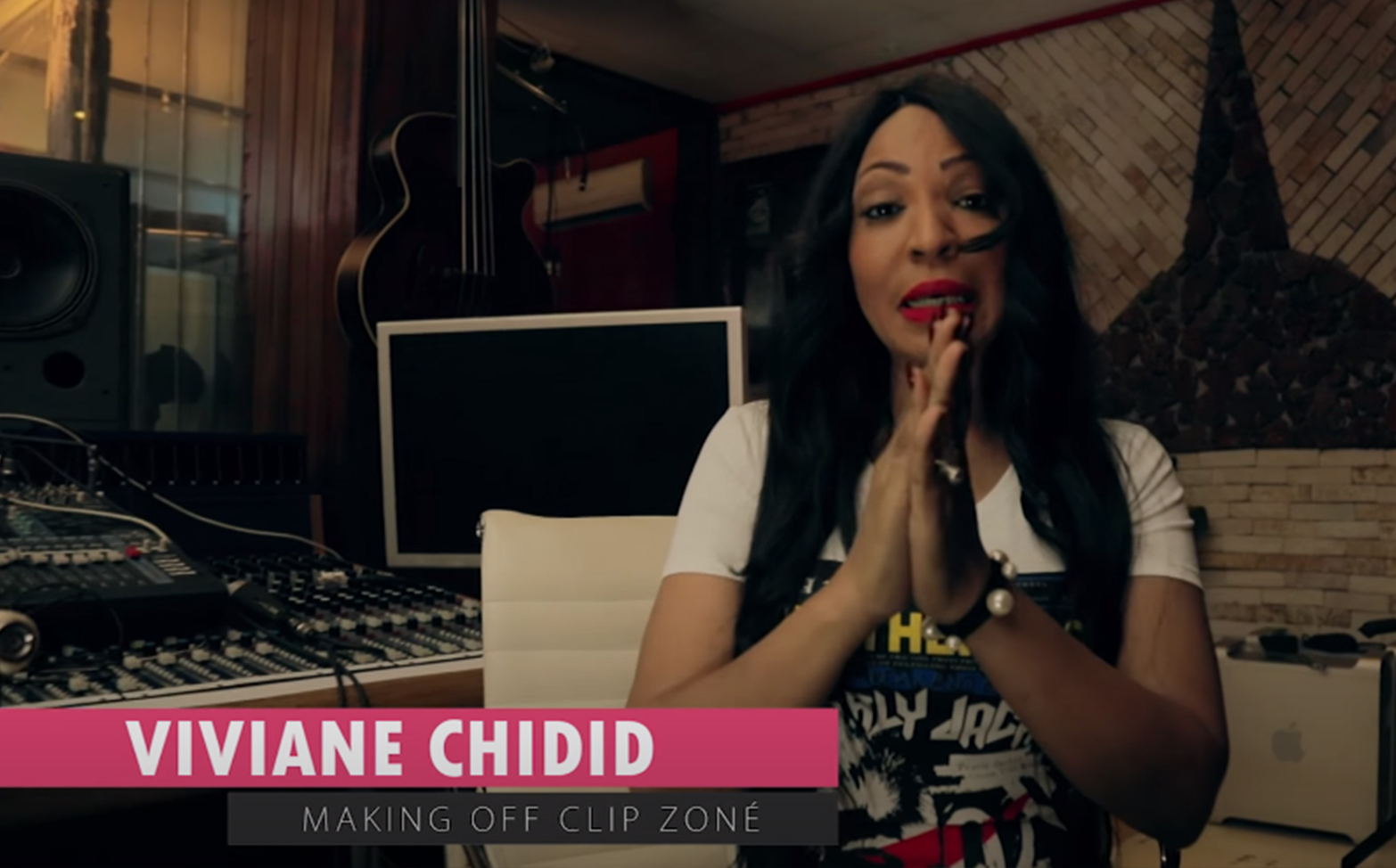 Viviane Chidid Feat Barack Adama- Clip Zoné [BTS]